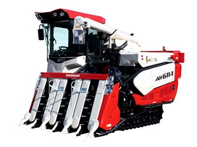 Yanmar Combine Harvester AW6114 (6Rows) 오거리모컨