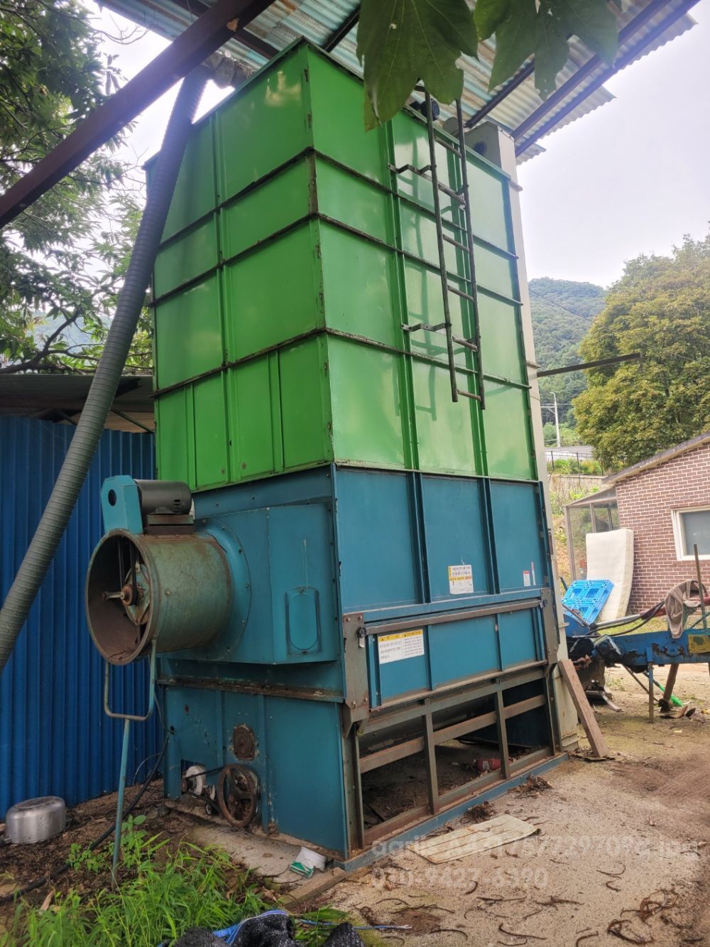 한성공업 주 곡물건조기 HSD-38IM 곡물건조기 HSD-38IM 뒤우측면