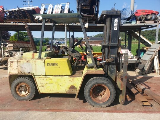 삼성클라크 지게차 4.5톤 마스타