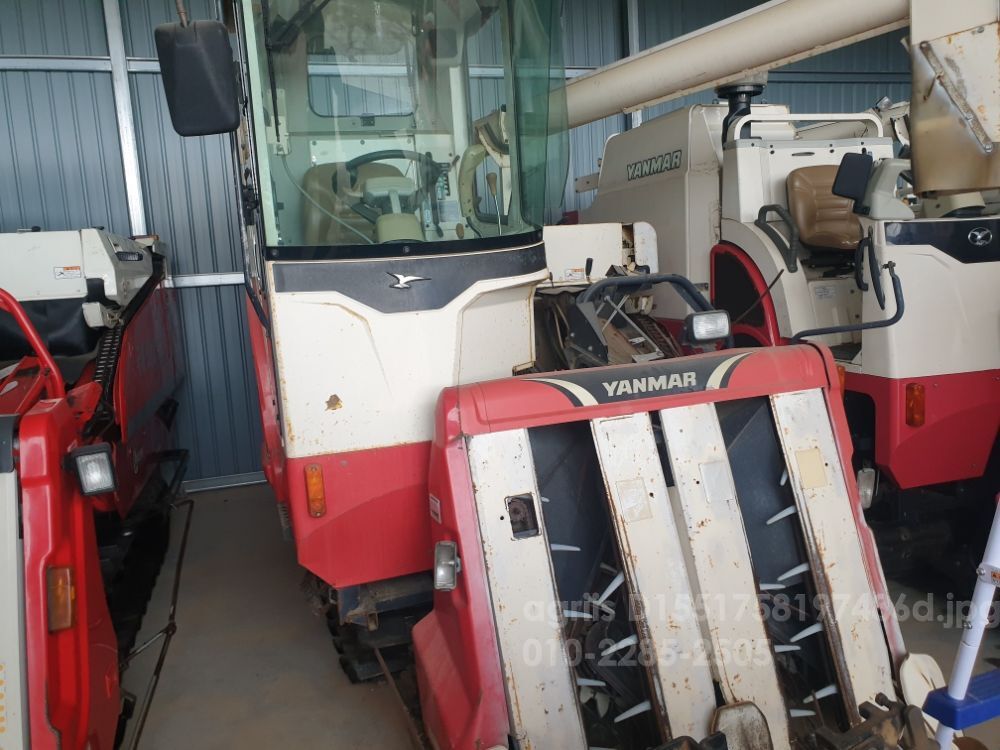 Yanmar Combine Harvester AW465K-C (4Rows) 뒤우측면