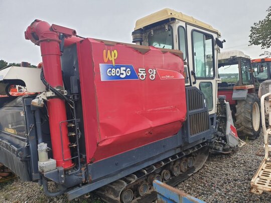 TYM Combine Harvester C805G (5Rows) 앞좌측면
