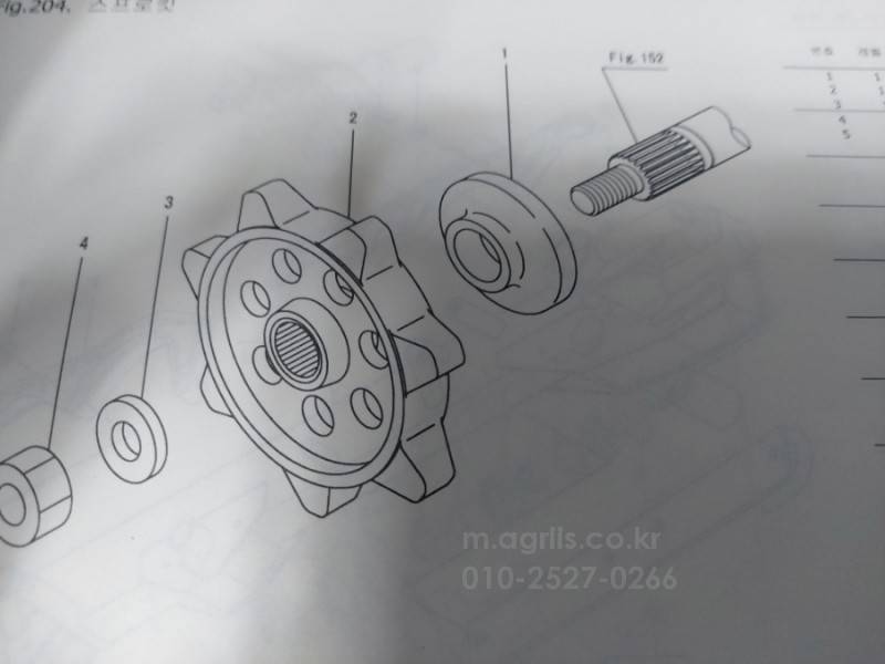 Yanmar Combine Harvester AW473 (4Rows) 사진5