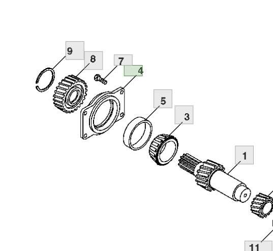 존디어 트랙터 트랙터 John Deere 베어링 하우징 WO 베어링 - R184450 사진2