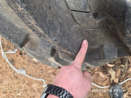 JohnDeere 존디어 뒤 타이어 18.4-30 R-1W  호이루+Tire 사진1