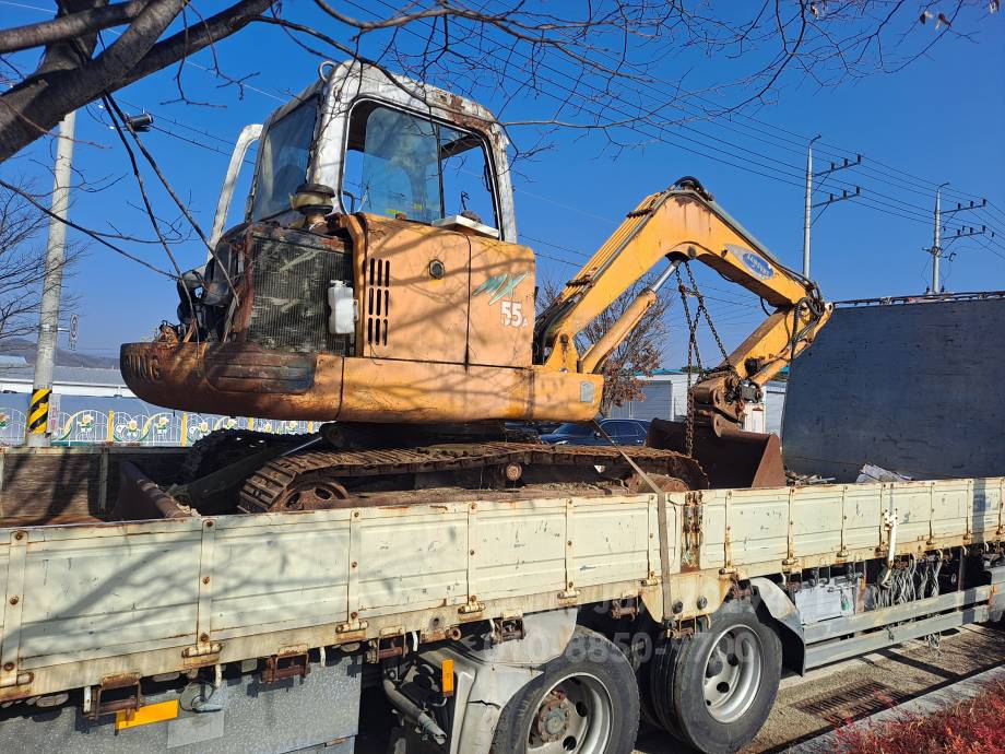  Excavator 삼성Mx55.s50 02굴착기부품 M 