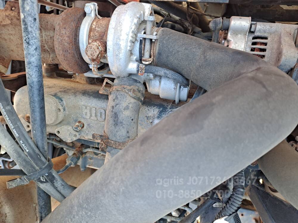 Daedong Combine Harvester RX355구보다4기통터보엔진.구보다3기통19마력 (4Rows) 뒤우측면