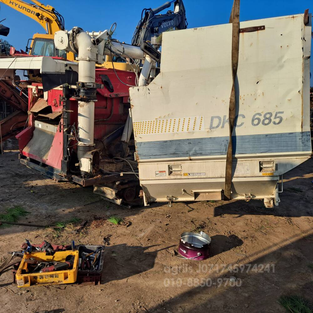 Kukje Combine Harvester KC475 (3Rows) 뒤우측면