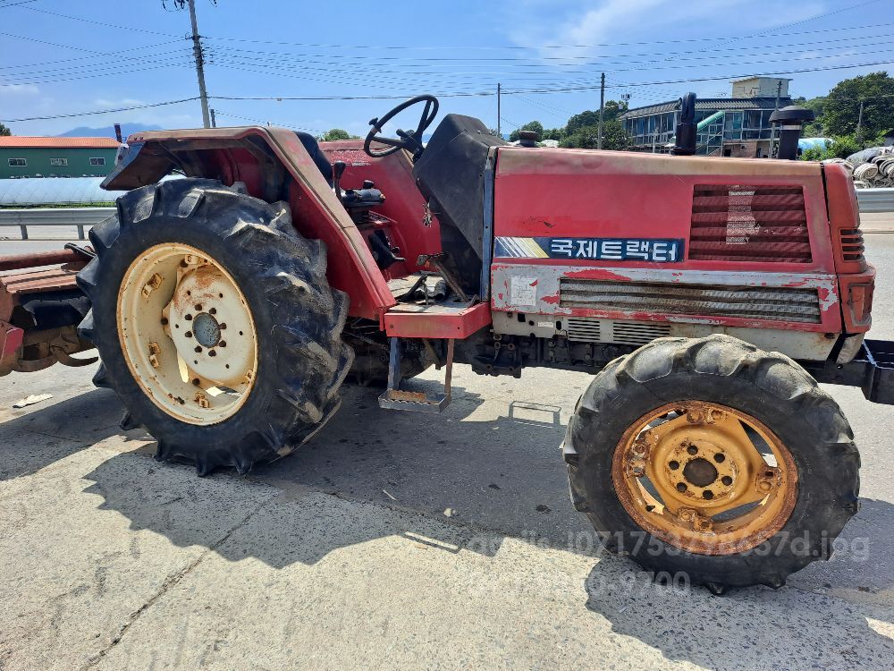 Kukje Tractor F455 (45hp) 뒤우측면
