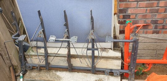 Yanmar Combine Harvester Aw465 () 예취프레임Assy