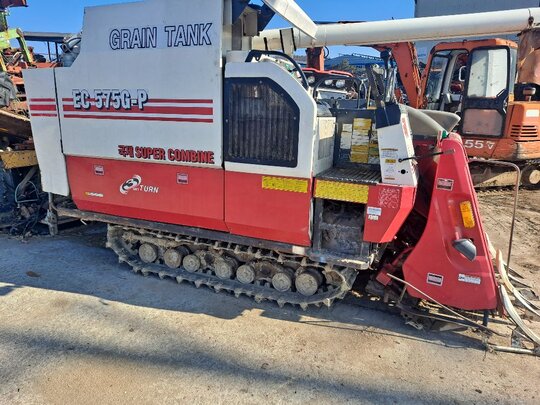 Kukje Combine Harvester KC575G (4Rows) 앞좌측면