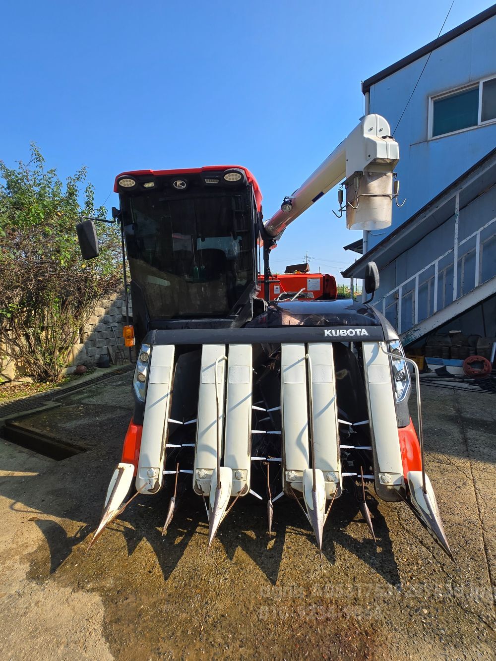 Kubota Combine Harvester ZR6130 (6Rows) 뒤우측면