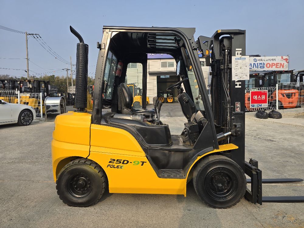  Forklift Forex 25D-9T (2.5톤) 뒤우측면