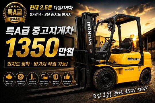  Forklift HDF25-5S (2.5톤)