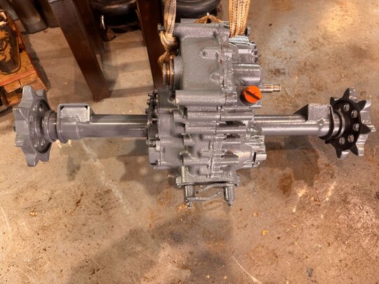 국제 콤바인 DKC865 (5조식) 앞좌측면