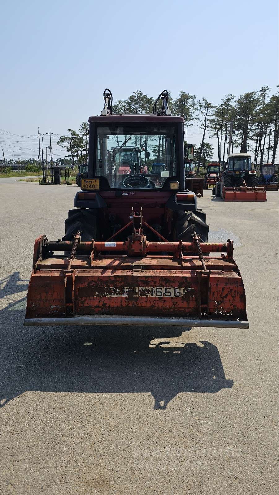 TYM 트랙터 T350 (35마력) 운전석