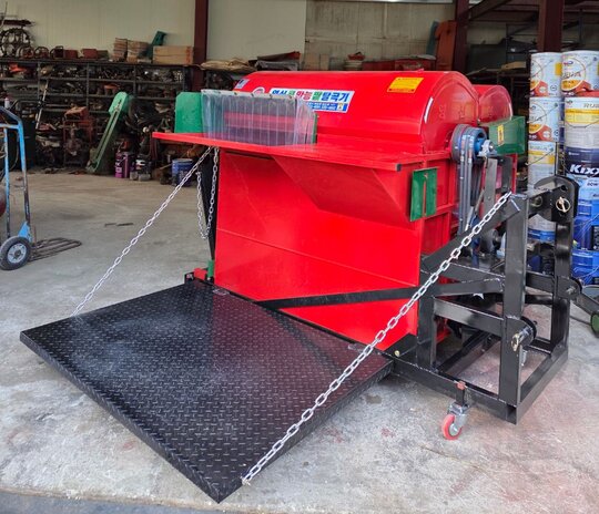 영신 콩 만능 팥 탈곡기 T1-2012-1 앞좌측면