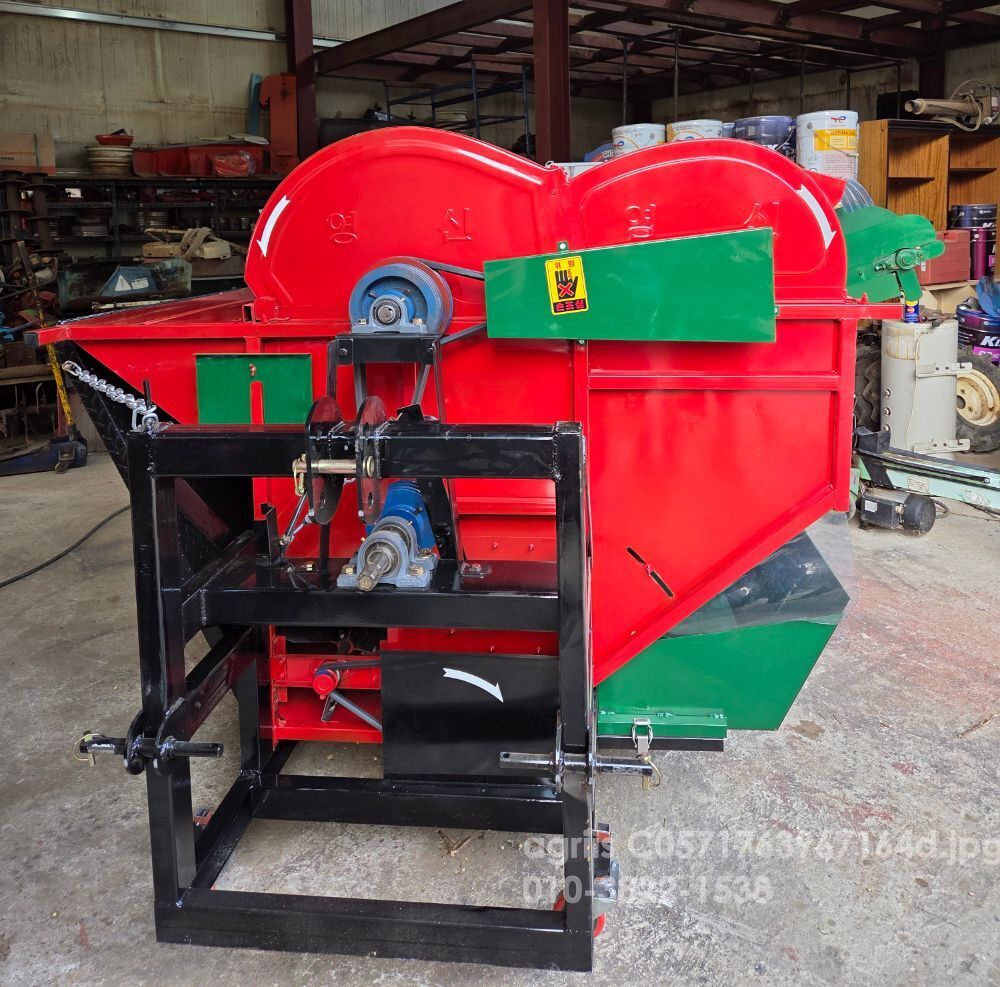 영신 콩 만능 팥 탈곡기 T1-2012-1 뒤우측면