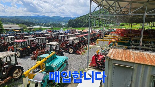 NewHolland Tractor TL100A (100hp) 앞좌측면