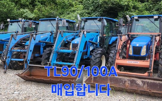 NewHolland Tractor TL100 (95hp) 앞좌측면