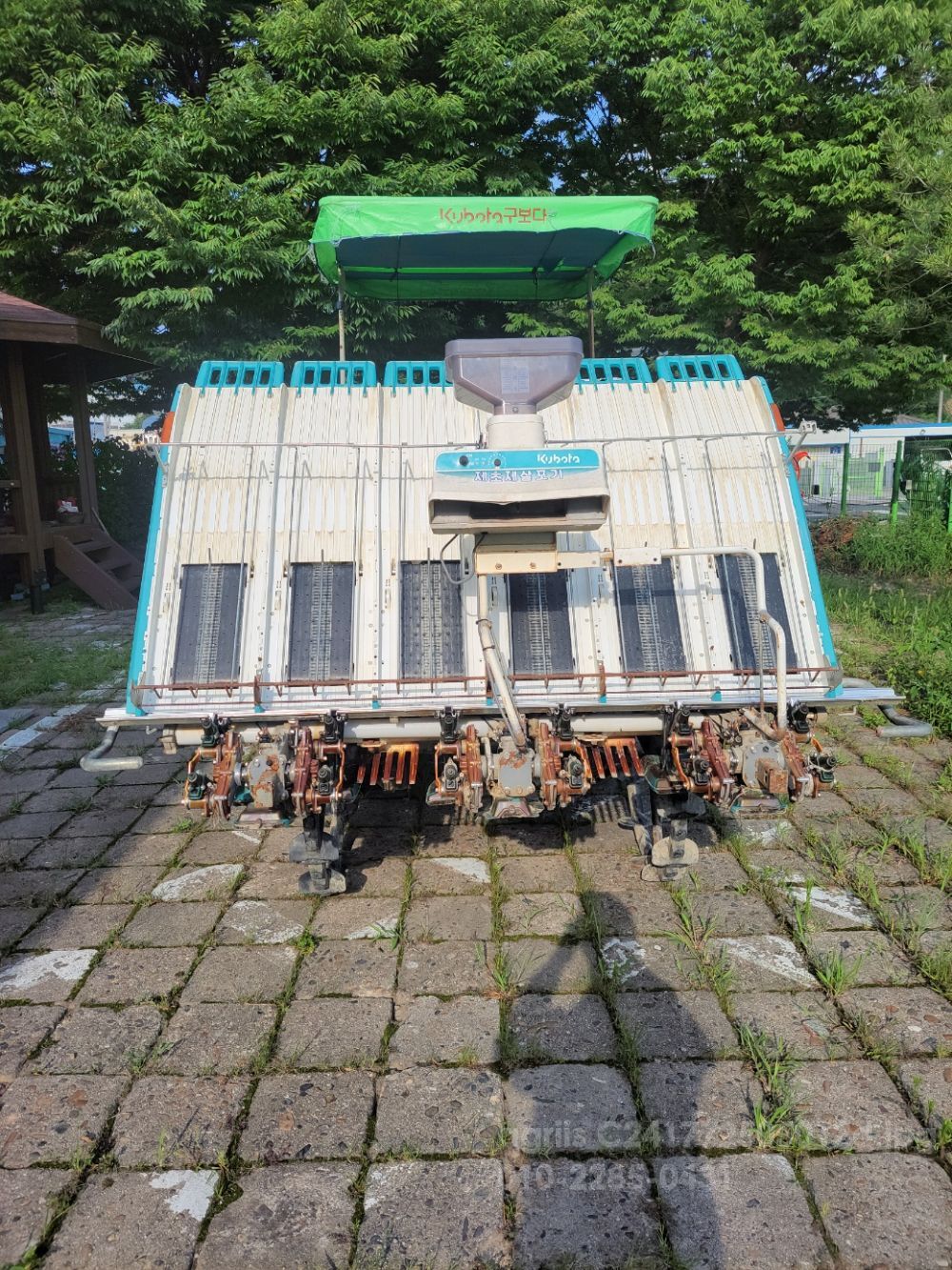 Kubota Rice transplanter KZP67FR (6Rows) 뒤우측면