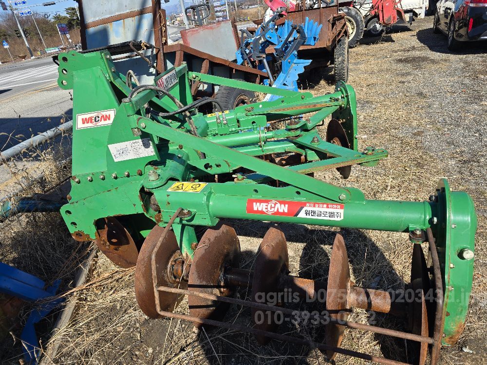 위캔 쟁기 원판/ WDP100 뒤우측면