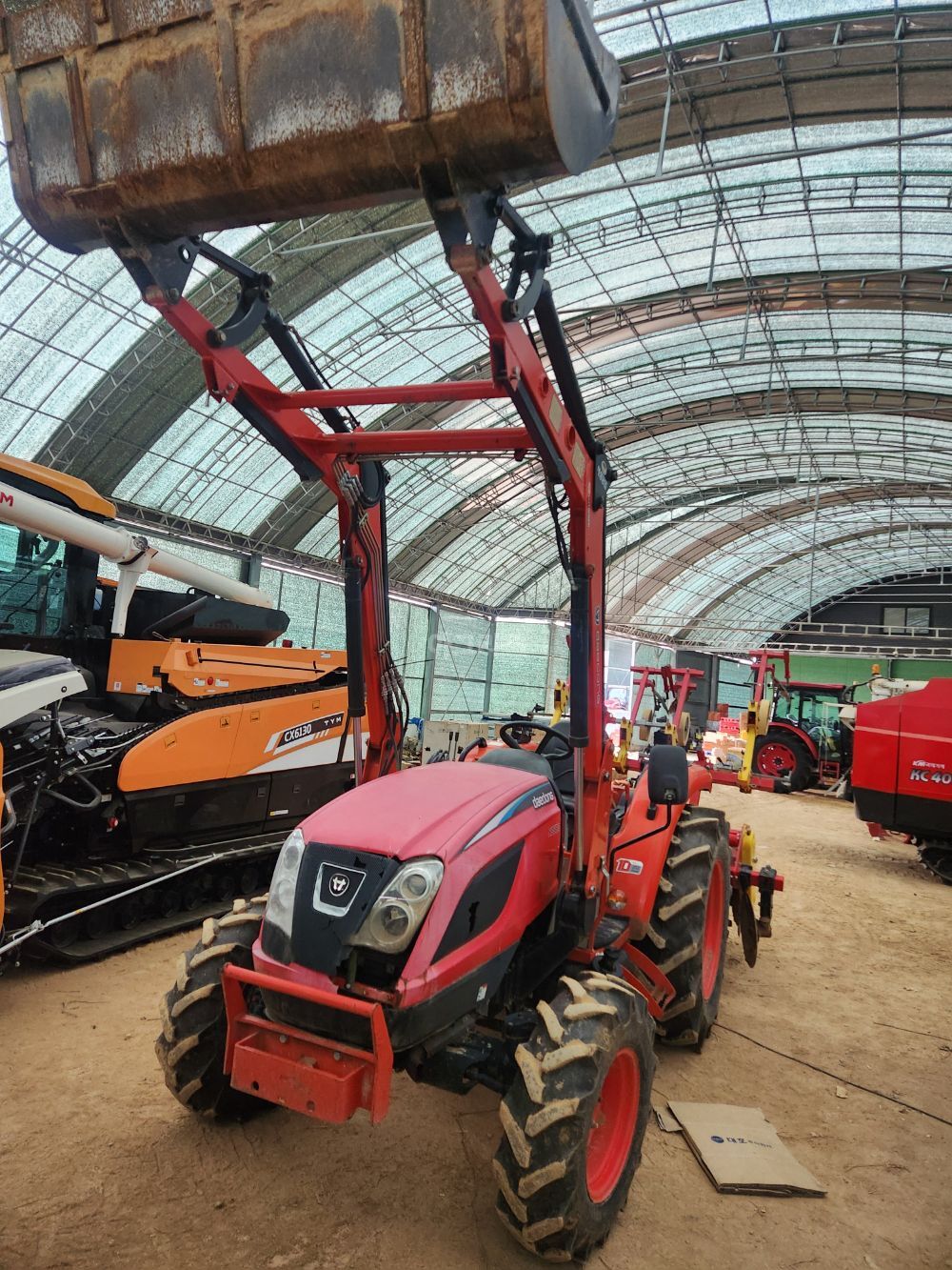 Daedong Tractor NX580 (58hp) 뒤우측면