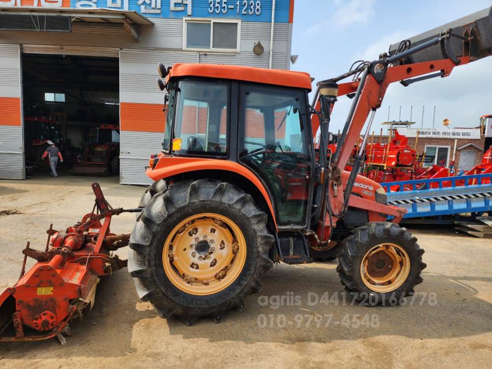 Daedong Tractor D500C (50hp) 뒤우측면