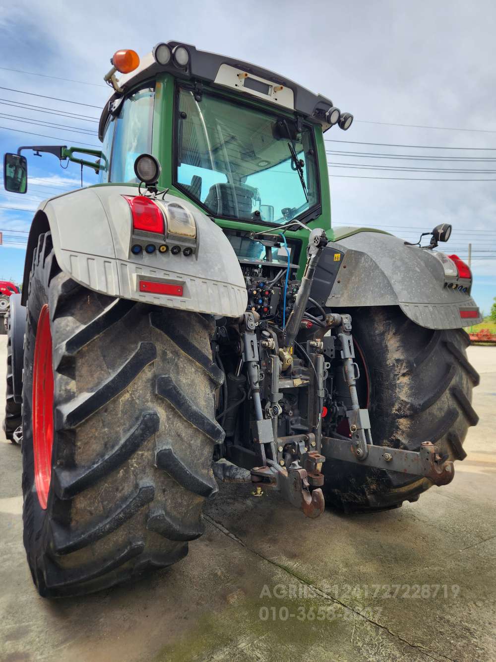 FENDT 트랙터 FENDT936 측면