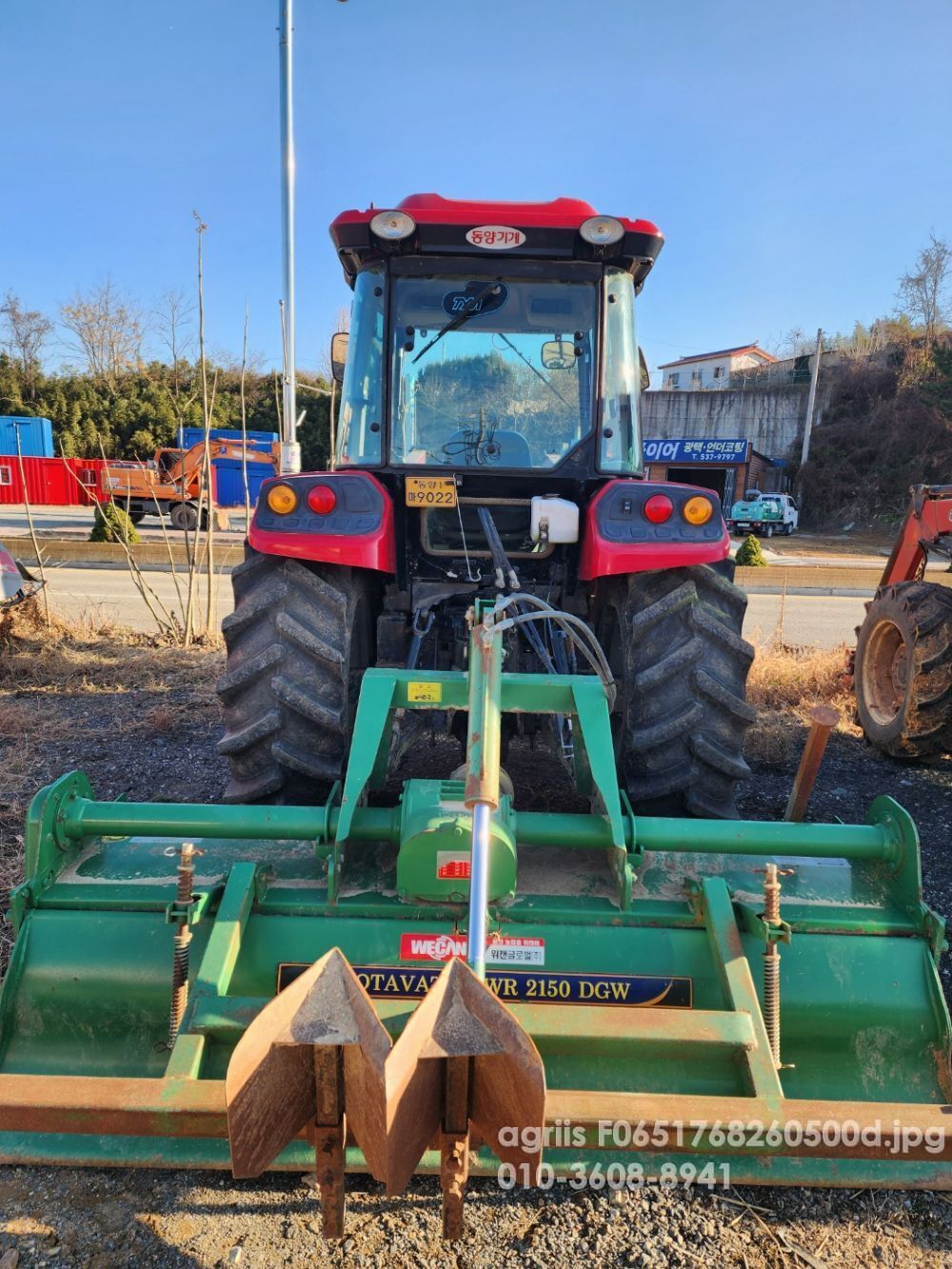 TYM 트랙터 TX76 (75마력) 뒤우측면