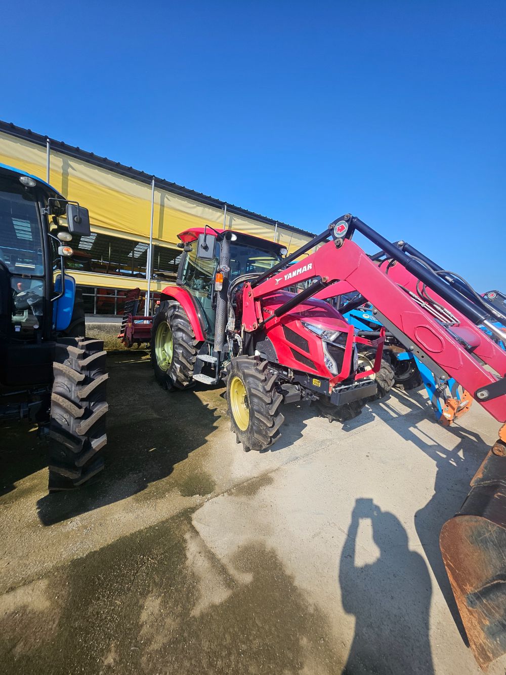 Yanmar Tractor YT463 (63hp) 뒤우측면