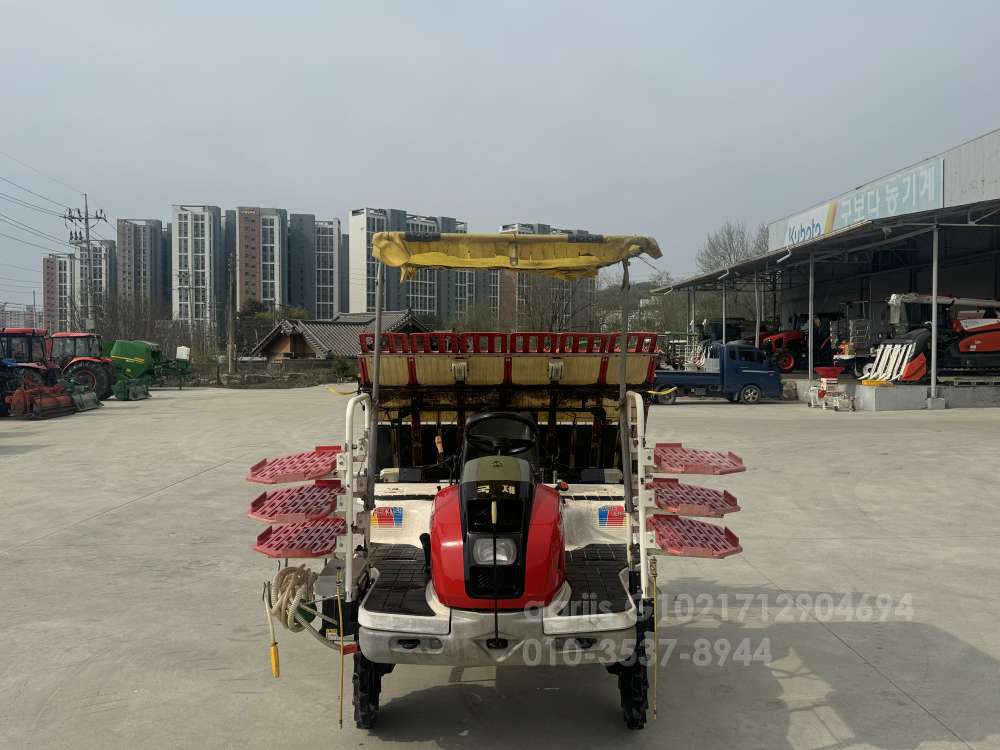 Kukje Rice transplanter RGO-6 (6Rows) 뒤우측면