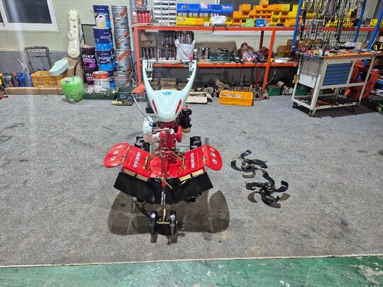 아세아 관리기 AMC900 (7마력) 앞좌측면