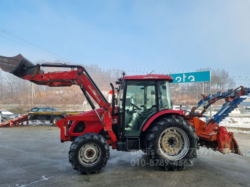 TYM 트랙터 T653 (65마력) 뒤우측면