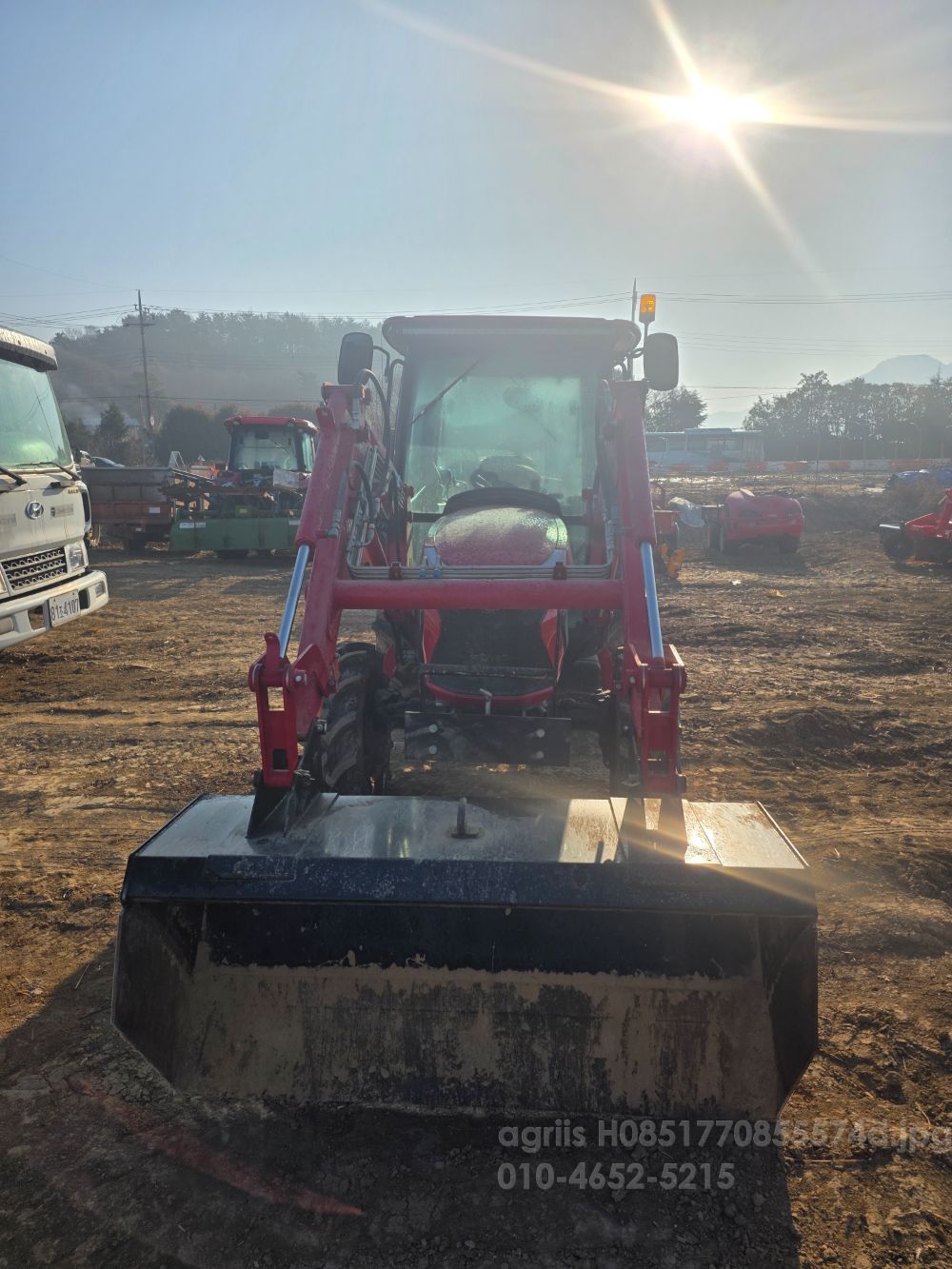 Kukje Tractor K48 (48hp) 뒤우측면