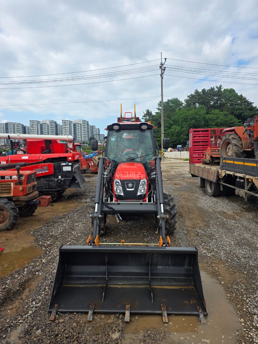 Daedong Tractor NX450SC5 (45hp) 뒤우측면