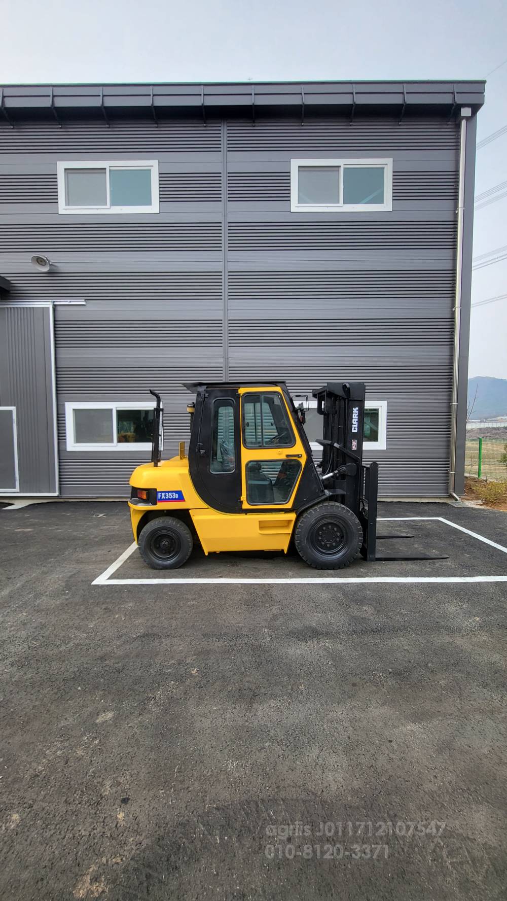 Clark Forklift FX353D 