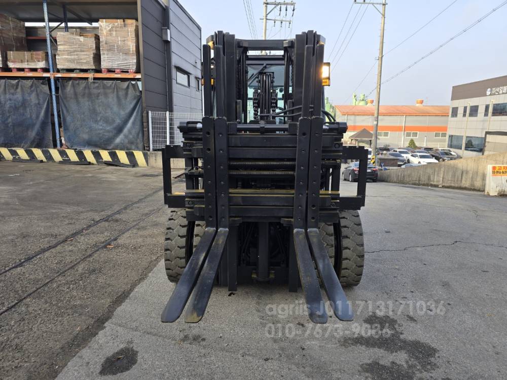 Doosan Forklift 35D-9F 3단마스트 4스풀 풀캐빈  사진 6