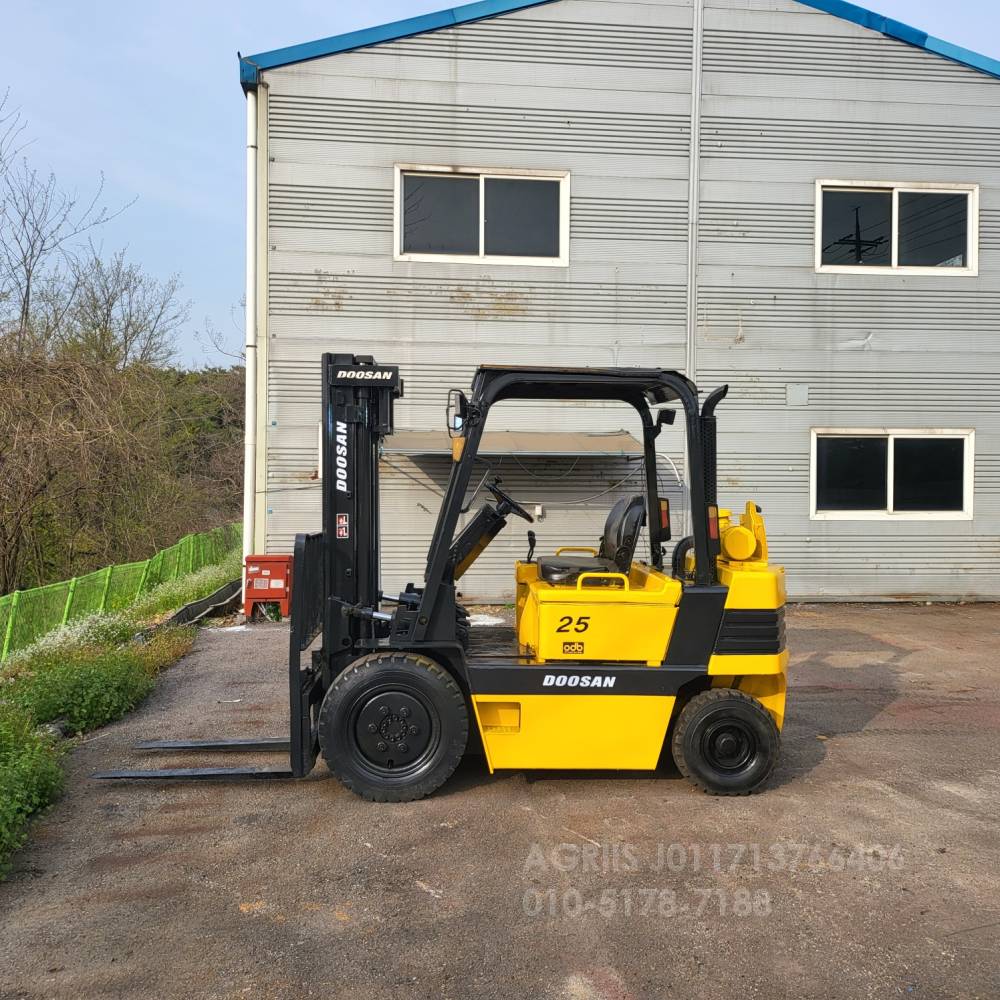 Doosan Forklift 중고지게차 두산 LD25S-2 디젤 2.5톤 지게차 