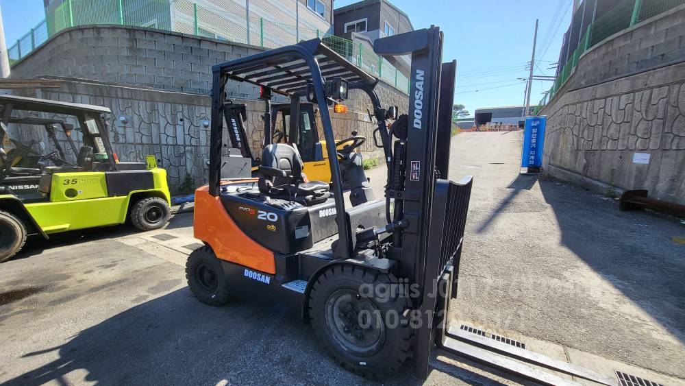 Doosan Forklift D20S-7 2017년8월식 