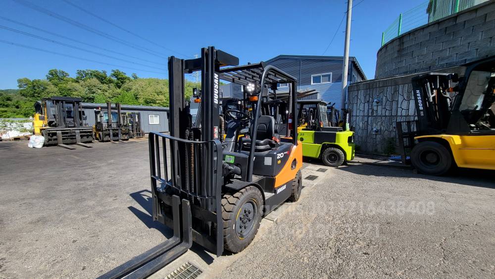 Doosan Forklift D20S-7 2017년8월식  운전석