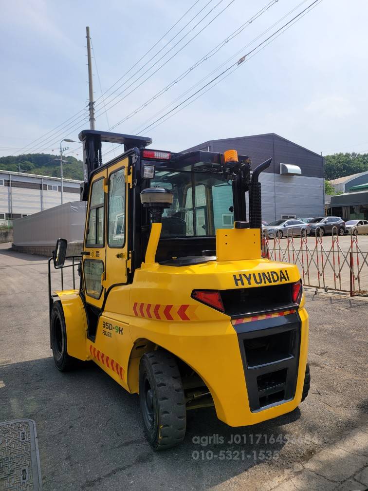 Hyundai Forklift 현대포렉스3.5톤하이3단풀옵션지게차  사진 8