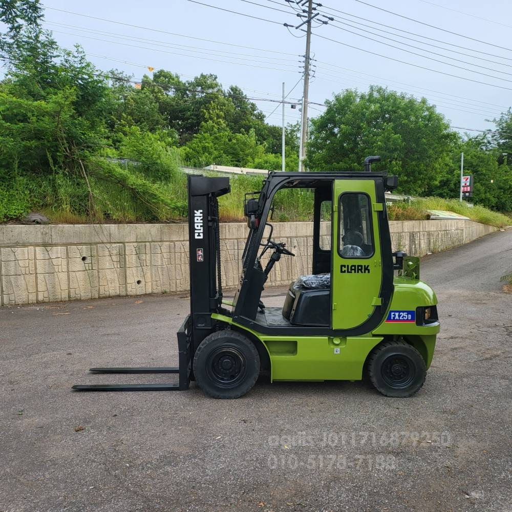 Clark Forklift 중고지게차 클라크 FX25D 디젤 지게차 