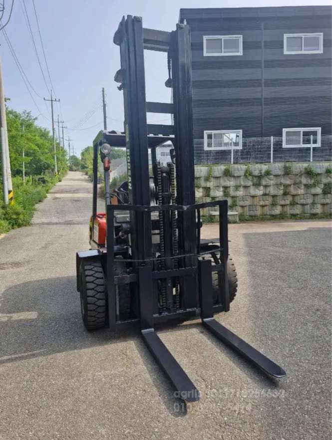 Kukje Forklift 삼익3톤 3단마스타풀옵션 7미터 상승 