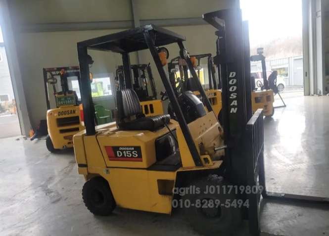 Kukje Forklift 두산1.5톤 디젤지게차  운전석