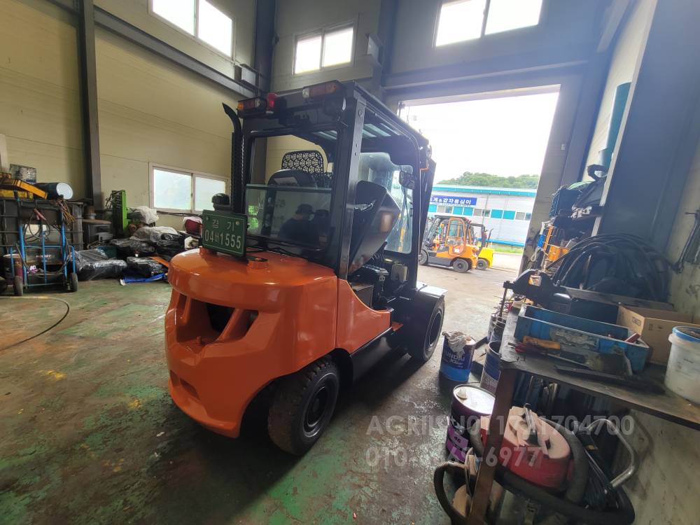  Forklift 지게차  운전석