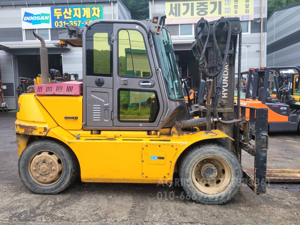  Forklift 지게차  측면