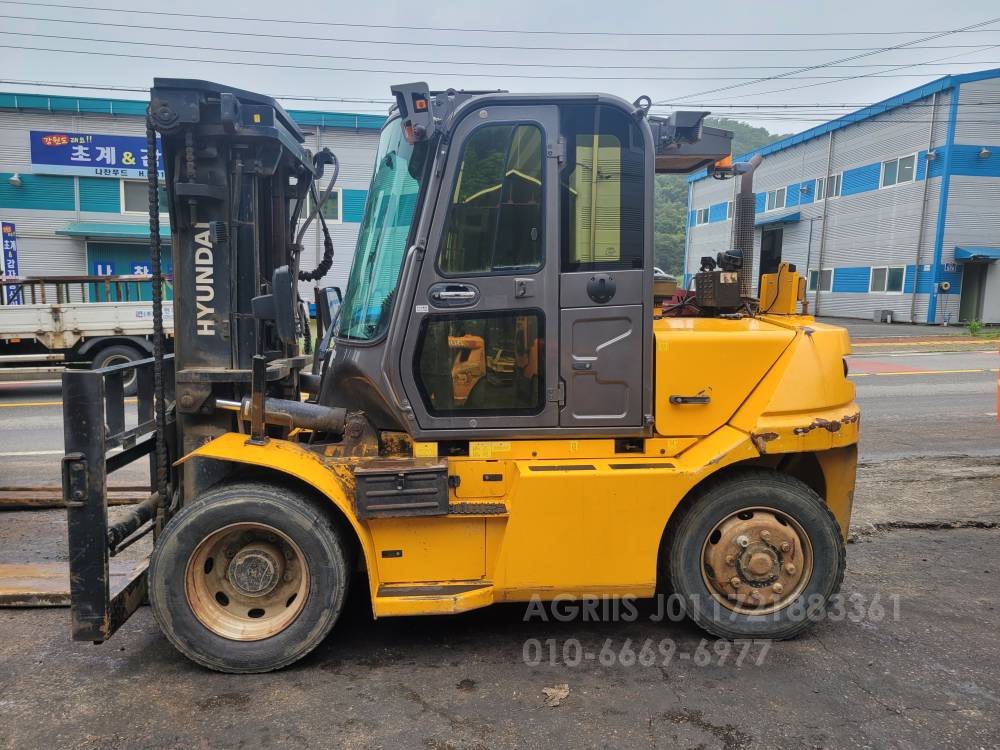  Forklift 지게차  운전석