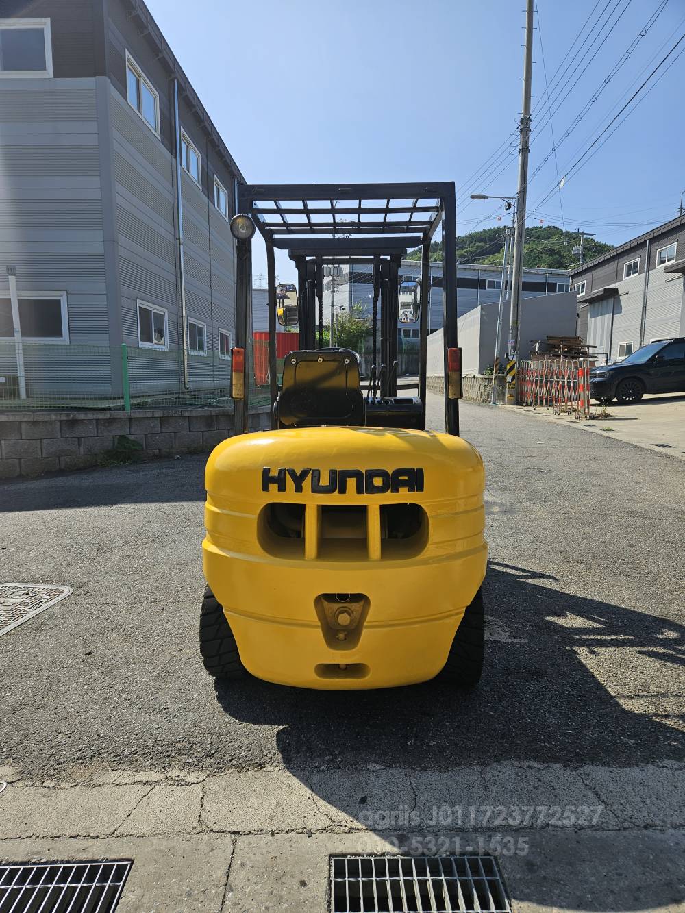 Hyundai Forklift 현대 HDF3톤 디젤중고지게차   사진 7