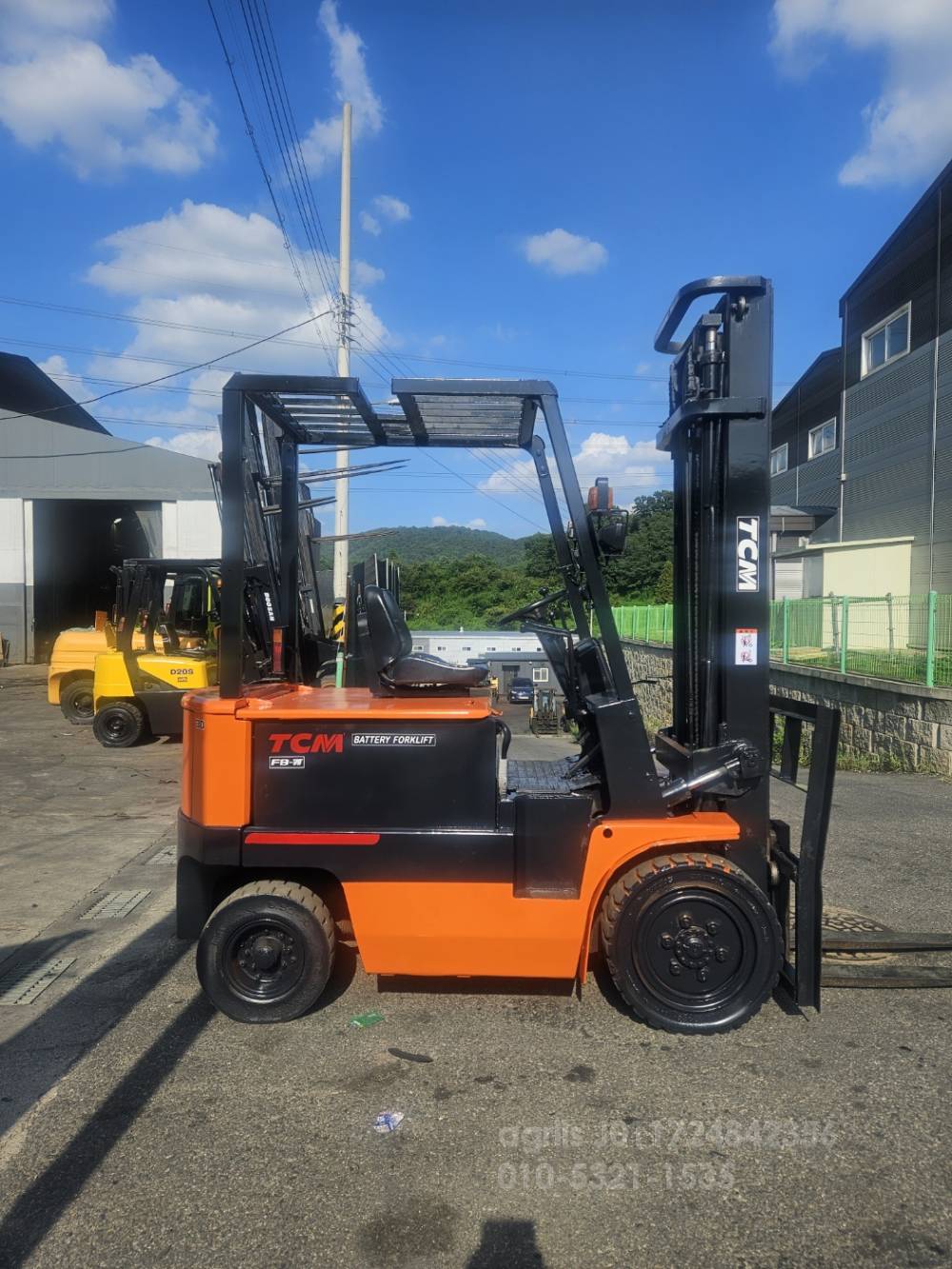  Forklift TCM 3톤 전동지게차  사진 6