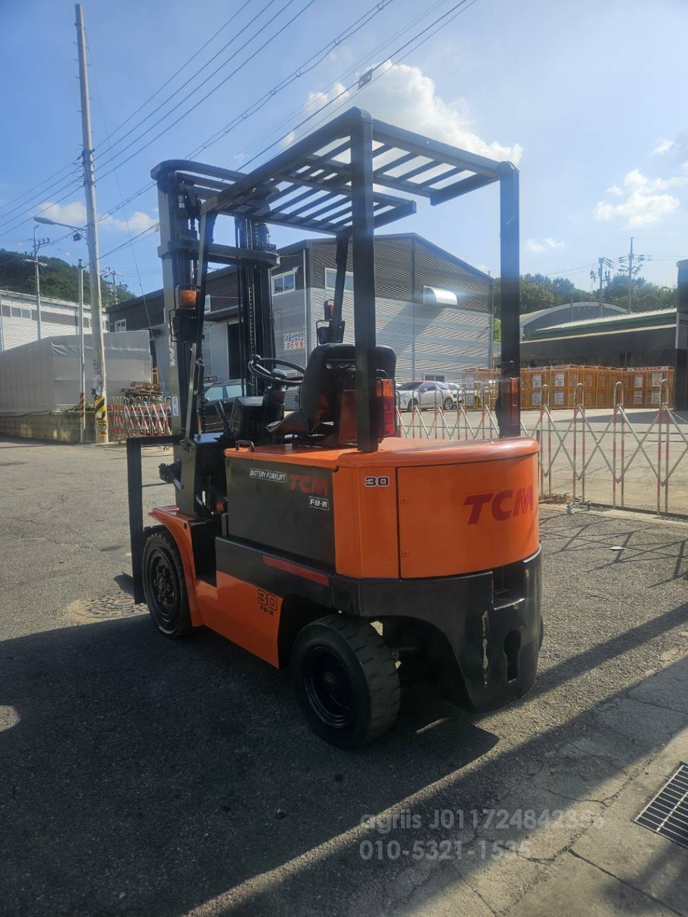  Forklift TCM 3톤 전동지게차  사진 9